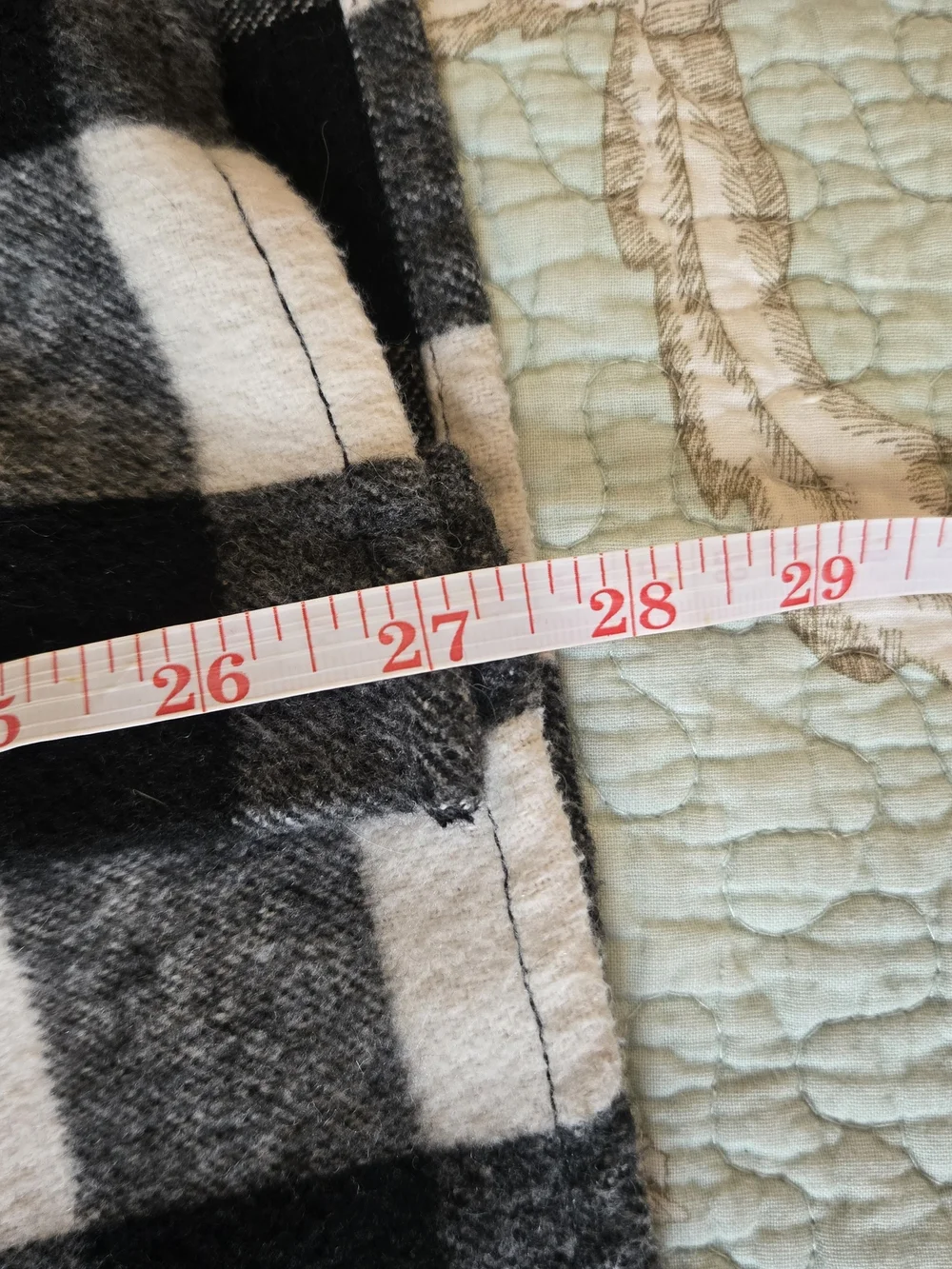 GAP Wool Plaid Shacket M - Picture 7 of 9